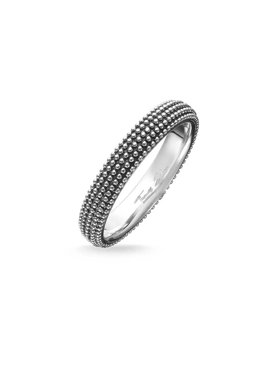 Thomas Sabo Sterling Silver Kathmandu Ring Size56 TR2056-637-12