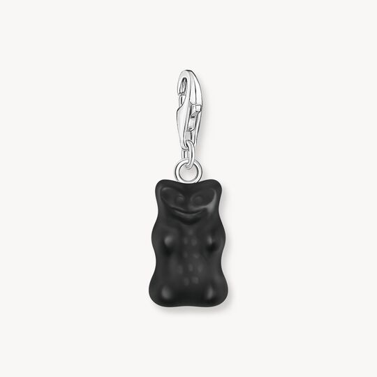 Thomas Sabo HARIBO Sterling Silver Charm Pendant Goldbears In Black 2194-017-11
