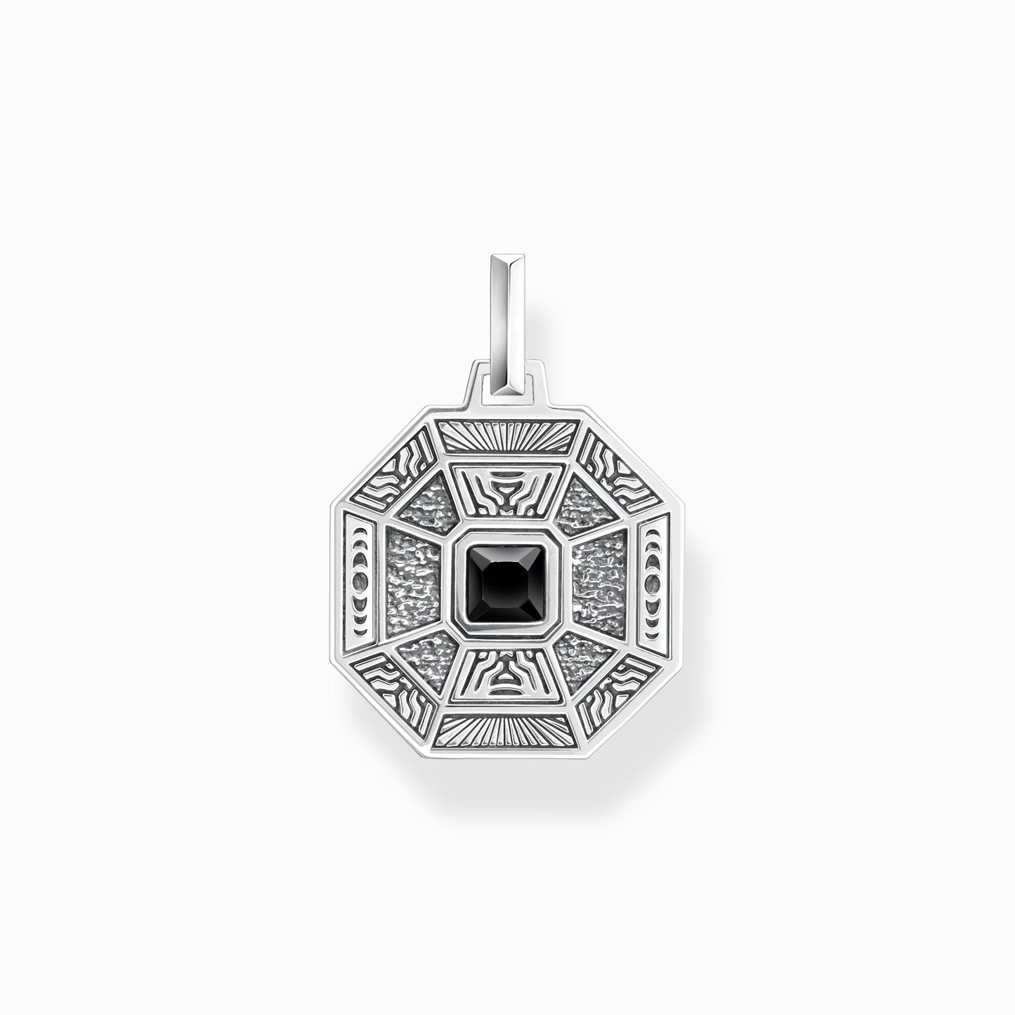 Thomas Sabo Pendant Lucky Charm With Black Onyx Silver PE950-507-11