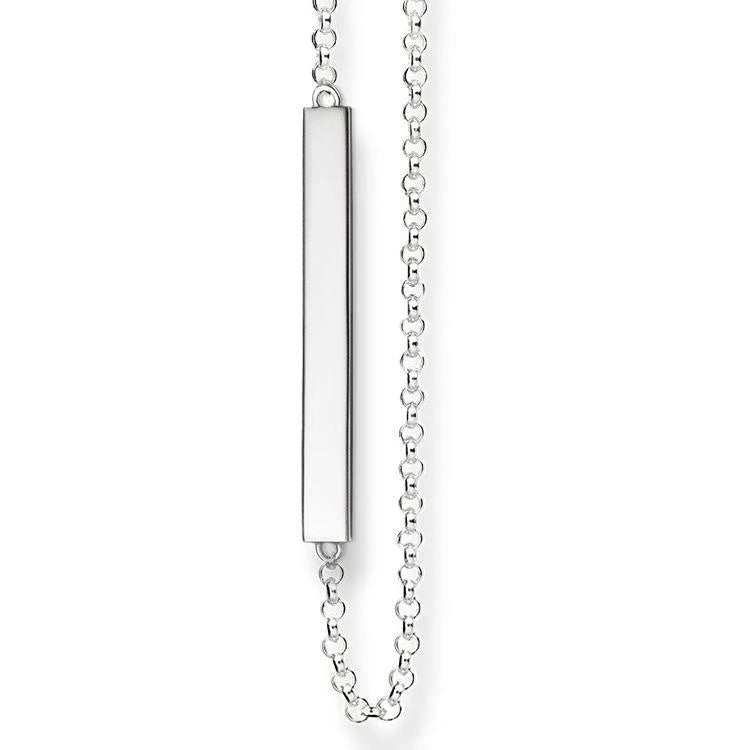 Thomas Sabo Sterling Silver Love Bridge Necklace LBKE0001-001-12-L70, LBKE0001-001-12-L45V