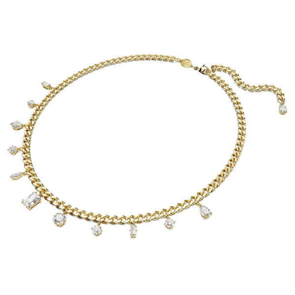 Swarovski Dextera necklace White, Gold-tone plated 5663338