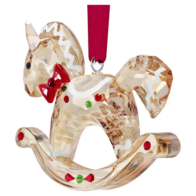 Holiday Cheers Gingerbread Rocking Horse Ornament 5627608