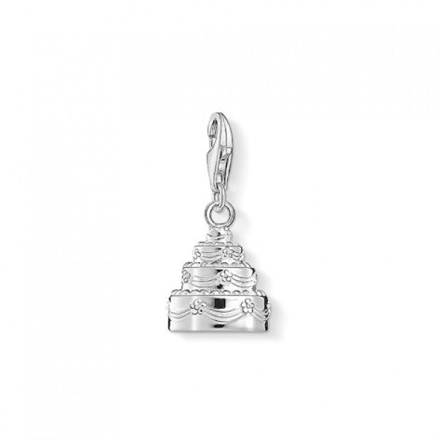 Thomas Sabo Silver Cake Charm 1240-001-12