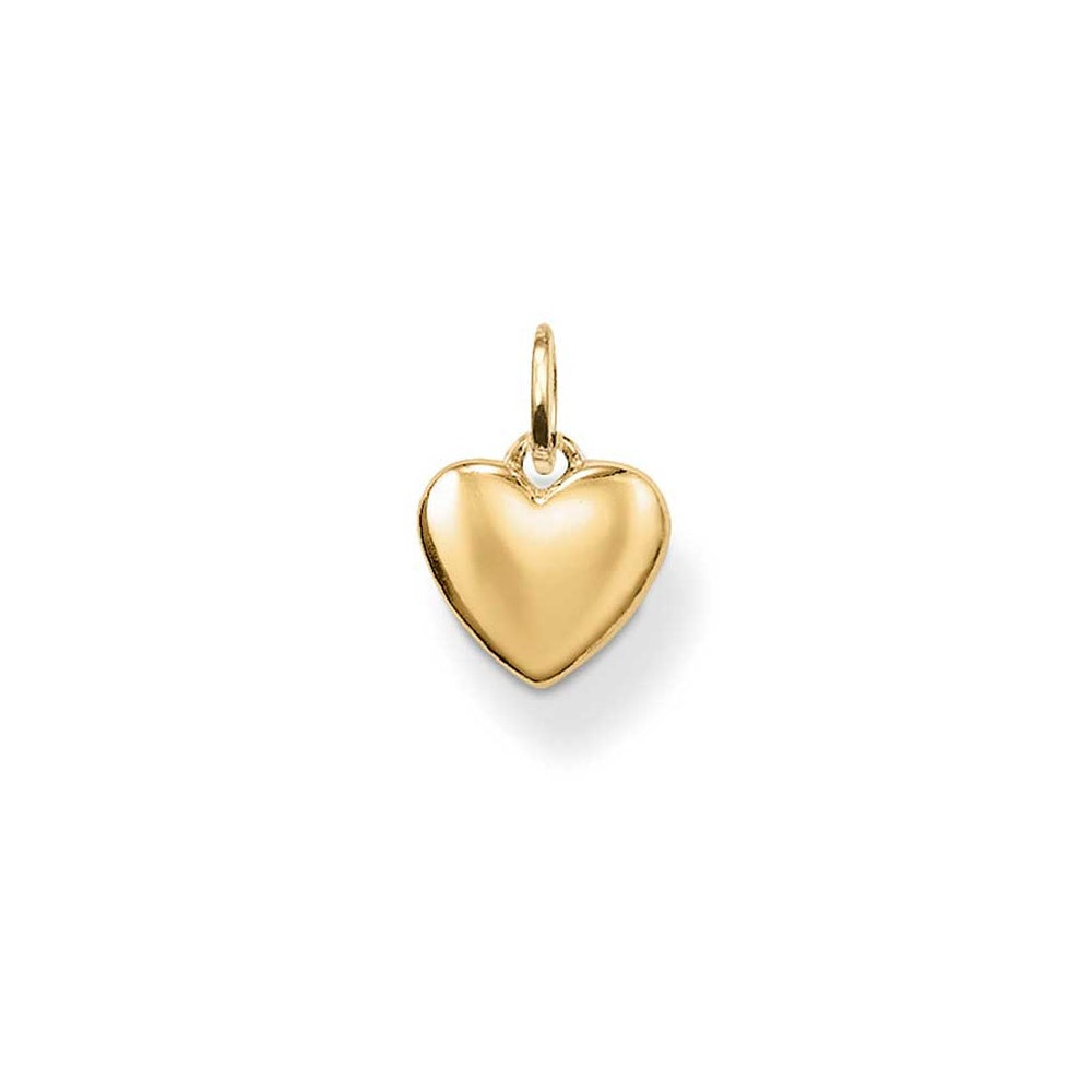 Thomas Sabo Glam And Soul Sterling Silver 18K Gold Plated Heart Pendant PE558-413-12