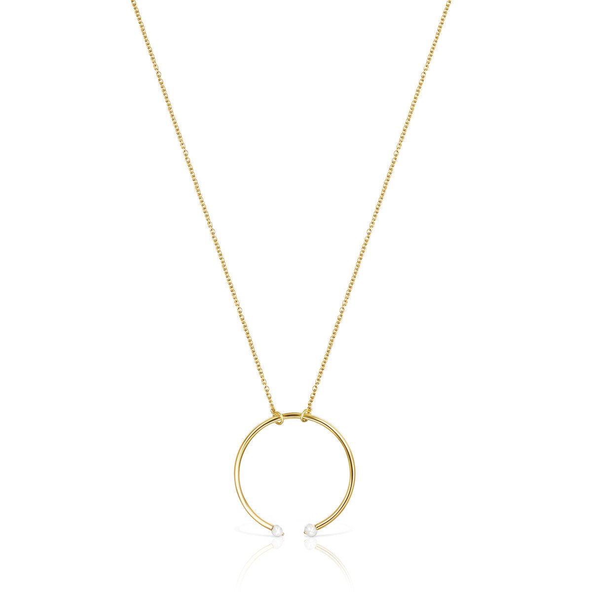 Tous Batala Necklace in Gold Vermeil with Pearl 918542580