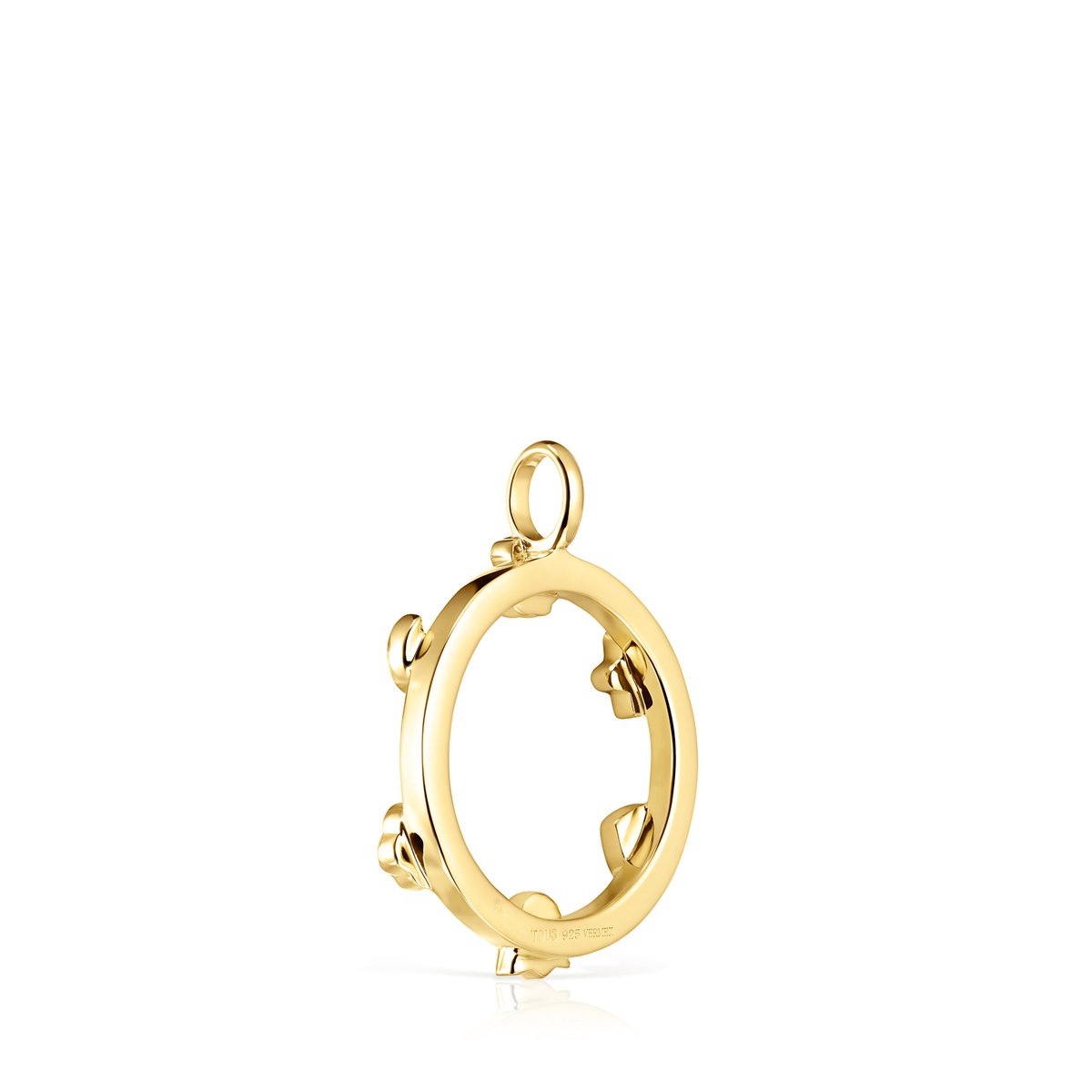Tous Gold Vermeil Glory Pendant with Gemstones 918594500