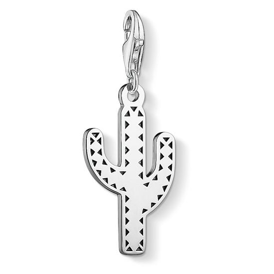 Thomas Sabo Charm Pendant "Cactus Silver" 1681-637-21