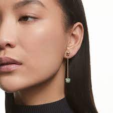 Teddy earrings Multicolored, Gold-tone plated 5642981