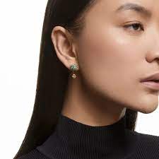 Teddy earrings Multicolored, Gold-tone plated 5642981