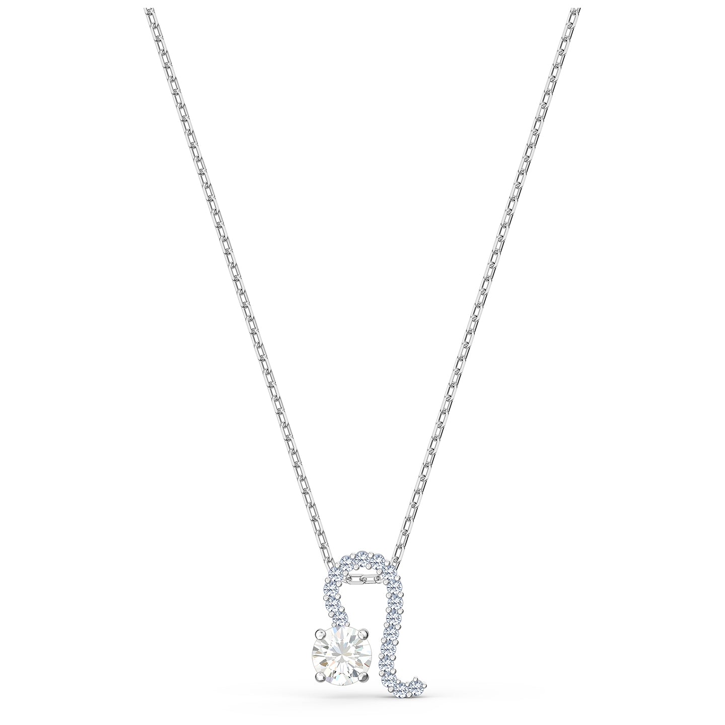 Swarovski Zodiac II Pendant, Leo, White, Mixed metal finish 5563894