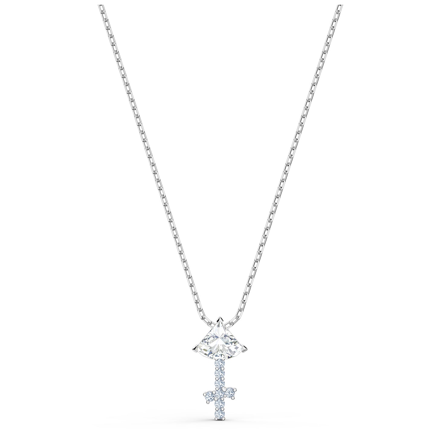 Swarovski Zodiac II Pendant, Sagitarius, White, Mixed metal finish 5563897