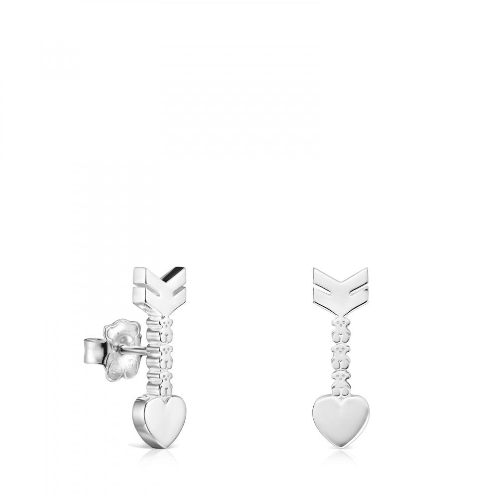 Tous Silver San Valentín arrow Earrings 915303510