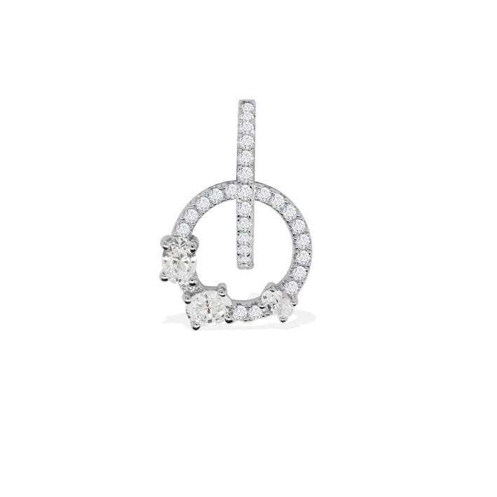 APM Mono Silver Earring AE9452OX