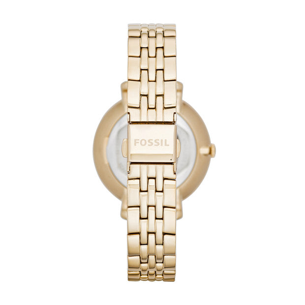 FOSSIL LADY WATCH JACQUELINE GOLD-TONE STAINLESS STEEL WATCH ES3434