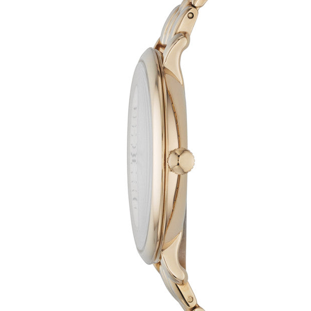FOSSIL LADY WATCH JACQUELINE GOLD-TONE STAINLESS STEEL WATCH ES3434