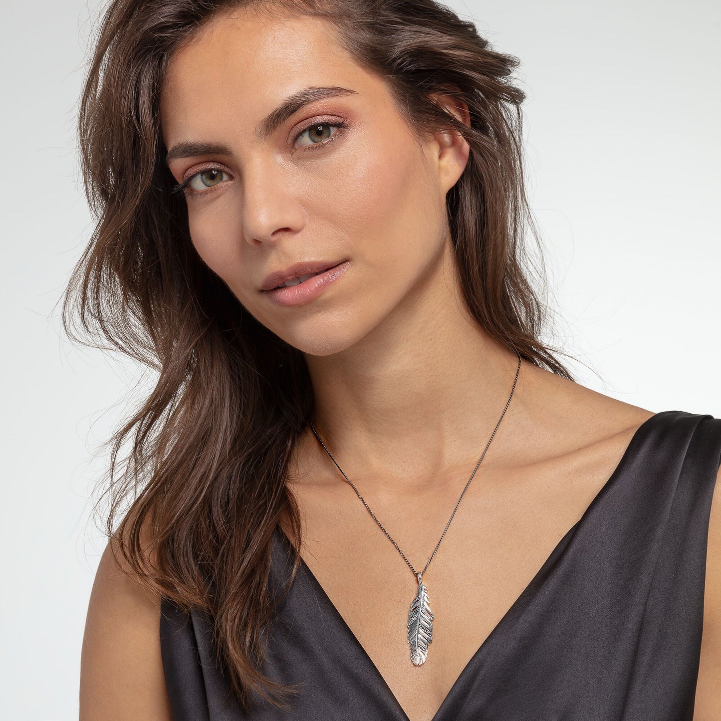 Thomas Sabo Pendant Feather PE884-643-11