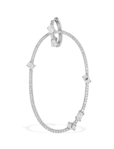 APM Eclat Mono Silver Single Earring AE9456OX