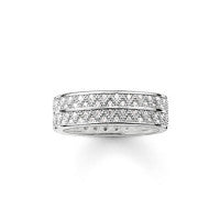 Thomas Sabo Woman's Ring Sterling Silver Glam & Soul TR2051-051-14