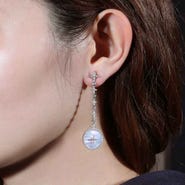 COLLECTION ETERNELLE Pearl Drop Earrings - Silver AE12965XNA