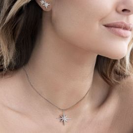 APM Météorites Unique Necklace - Silver AP9606OX