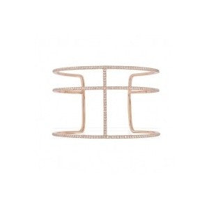 APM Pink Silver Bangle RB2161OX