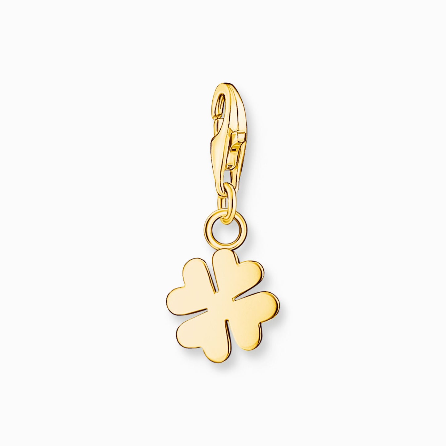 Thomas Sabo Charm Pendant Cloverleaf Gold Plated 1991-413-39