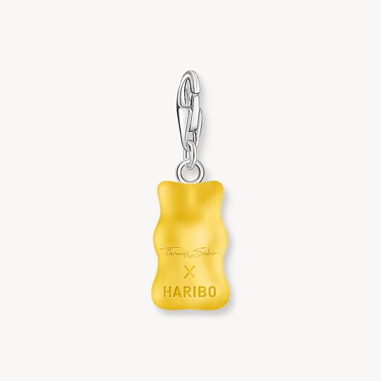 Thomas Sabo HARIBO Sterling Silver Charm Pendant Goldbears In Yellow 2183-017-4
