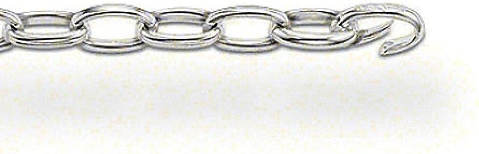 Thomas Sabo Silver Oval Link Bracelet A1116-001-12