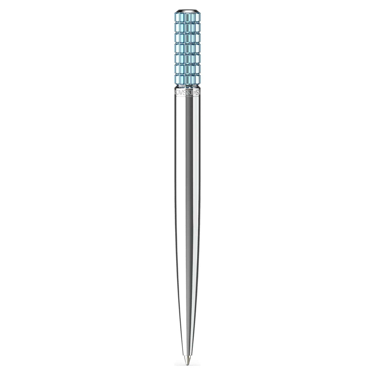 Swarovski Lucent Ballpoint Pen, Blue, Chrome Plated 5623052