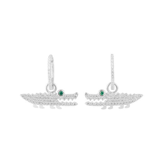 APM Crocodile Earrings AE10591KGX