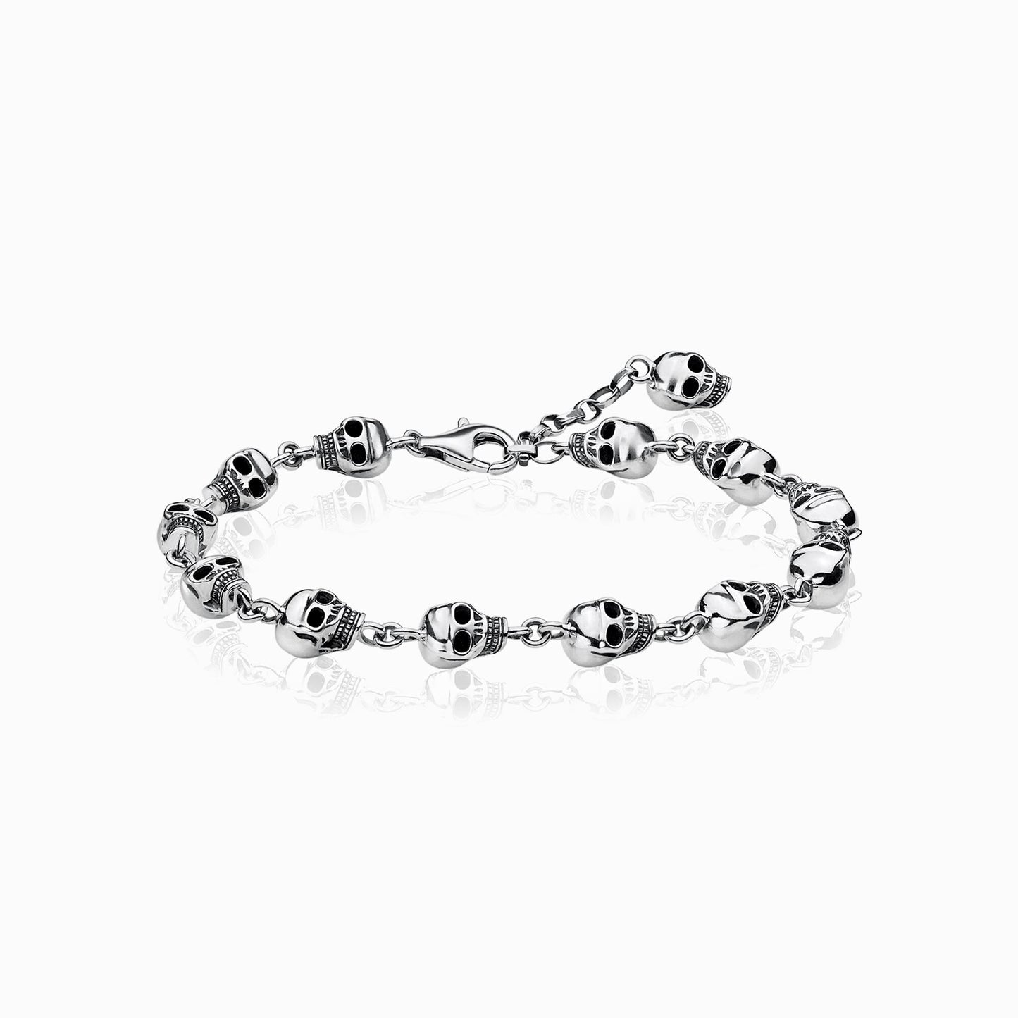 Thomas Sabo Silver Bracelet skulls A1698-637-21