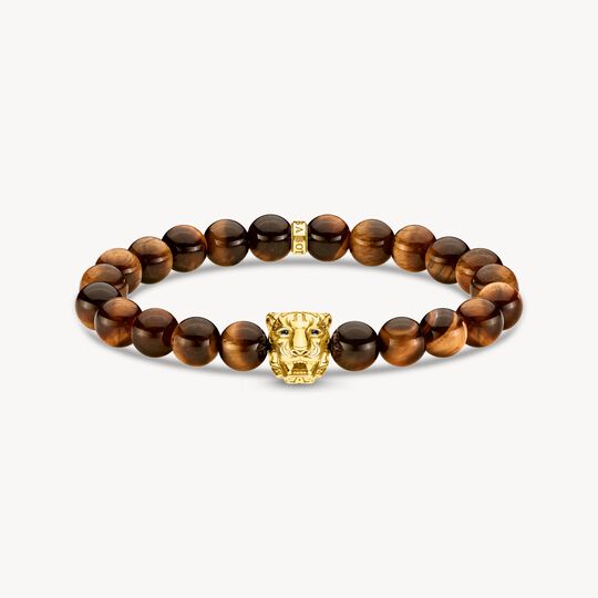 Thomas Sabo Bracelet Tiger Eye Gold-Plated A1939-324-2