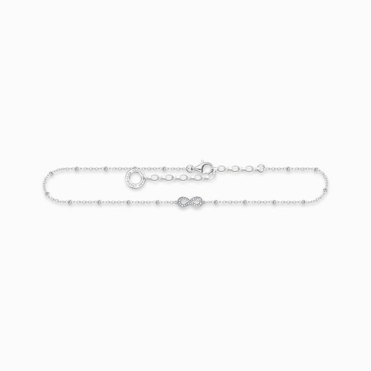 Thomas Sabo sterling silver Anklet infinity AK0029-051-14-L27v