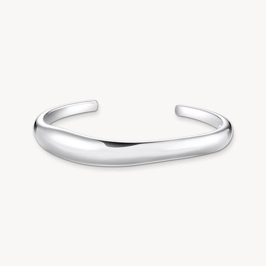 Thomas Sabo Silver Bangle in Organic Shape AR116-001-21