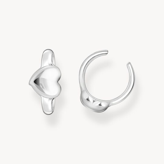 Thomas Sabo Sterling Silver Single Ear Cuff Heart-Shaped EC0028-001-21