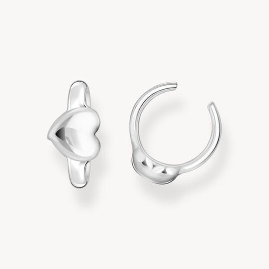 Thomas Sabo Sterling Silver Single Ear Cuff Heart-Shaped EC0028-001-21
