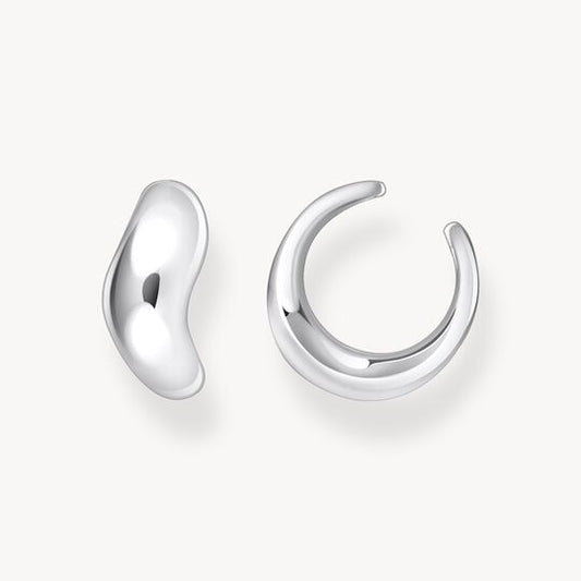Thomas Sabo Sterling Silver Single Ear Cuff Organic-Shaped EC0030-001-21