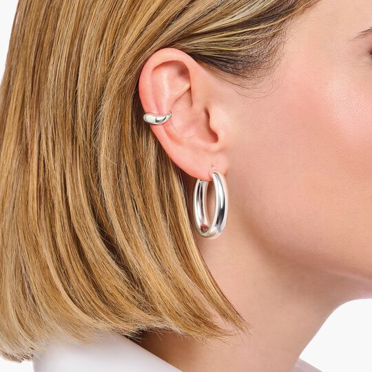 Thomas Sabo Sterling Silver Single Ear Cuff Organic-Shaped EC0030-001-21