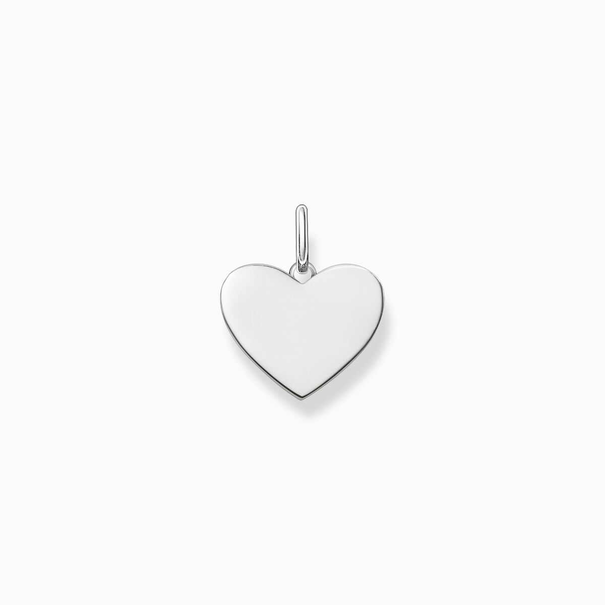 Thomas Sabo Silver Heart Small Disc Pendant LBPE0002-001-12