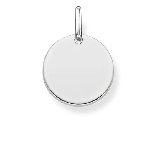 Thomas Sabo Silver Small Disc Pendant LBPE0001-001-12