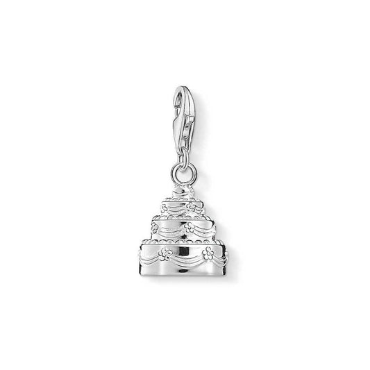 Thomas Sabo Silver Cake Charm 1240-001-12