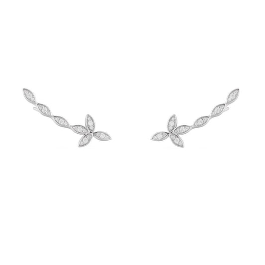 APM EARRING SILVER AE11937OX