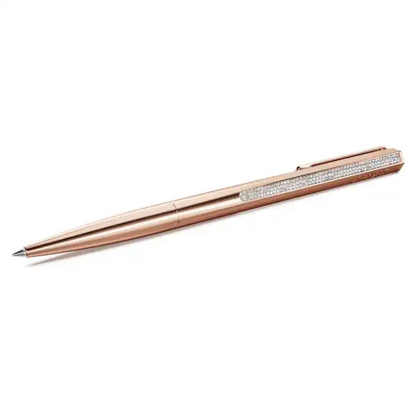 Swarovski Crystal Shimmer ballpoint pen Rose gold tone, Rose gold-tone finish 5678182