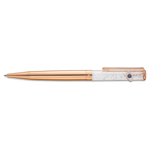 Swarovski Crystalline ballpoint pen Evil eye, Rose gold tone, Rose gold-tone plated 5553337