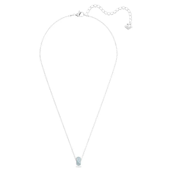 Swarovski Dextera pendant Blue, Rhodium plated 5642886