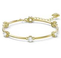 Swarovski Constella Bracelet White, Matte Gold-Tone Plated 5600487