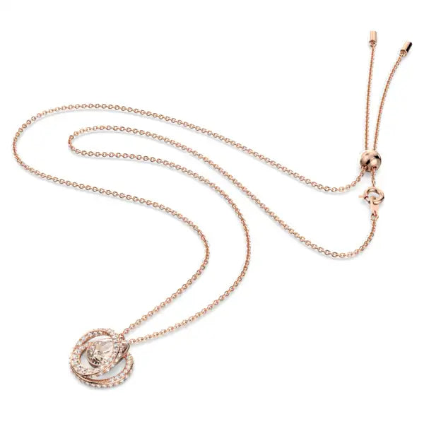 Swarovski Generation pendant White, Rose gold-tone plated 5636513