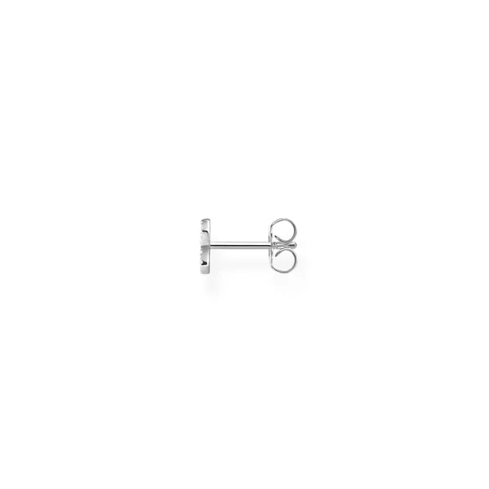 Thomas Sabo Sterling Silver Single Infinity Stud Earring With White Zirconia Stones H2216-051-14