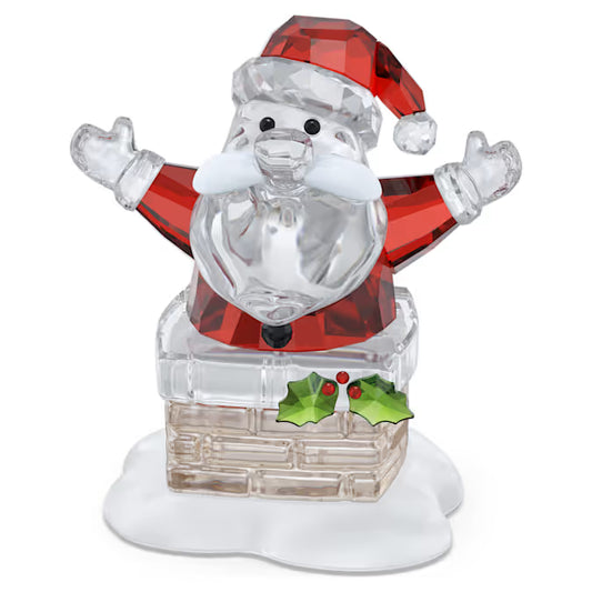 Swarovski Holiday Cheers Santa Claus and Chimney 5701507