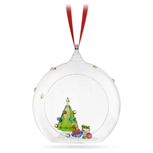 Swarovski Holiday Cheers Tree and Gifts Ball Ornament 5681633